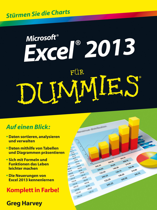 Title details for Excel 2013 fur Dummies by Greg Harvey - Available